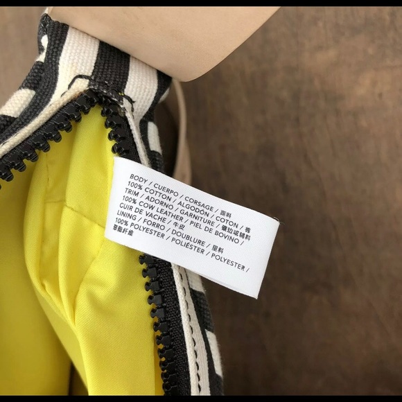 Kate Spade Saturday Crossbody purse circle stripes - Picture 7 of 7